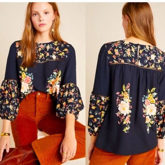 Farm Rio Estelle blouse - Picture 1 of 4